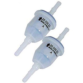 Genuine Kohler 25 050 22-s1 Filtro de combustible 51 Micron para 1/4-inch línea de combustible (2 unidades)