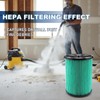 VF6000 HEPA Filter 2-Pack Compatible with Ridgid 5-20 Gallon Vacuums