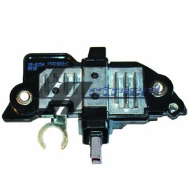 LActrical ALTERNATOR REGULATOR BRUSH HOLDER FOR VOLKSWAGEN PASSAT 1.8 1.8L 4cyl Engine 1999 99 2000 00 2001 01 2002 02 2003 03 2004 04 2005 05 12 Volt A-Circuit L-DFM Terminals 14.5 Vset w/LRC