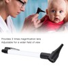 Ear Otoscope Diagnostic Ear Care Tool 3 Times Adjustable Magnifier