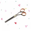 Minkissy Hair Cutting Scissors Teeth Hair Styling Tools Stainless Steel