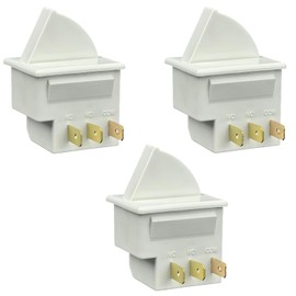 3Pcs W11396033 3Feet Refrigerator Door Light Switch Replacement for Whirlpool GE Kenmore Maytag 12002646 AP6973145 PS12731166 WR23X21444 AP6026776