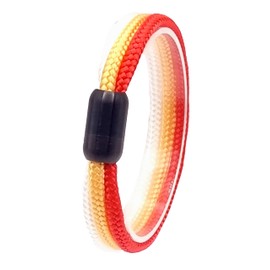 Generisch JoJewelry Kansas City Fan Bracelet, Nylon, No Gemstone