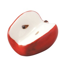 Arita Ware 485220 Chopsticks Holder, Nishiki Apple, Red