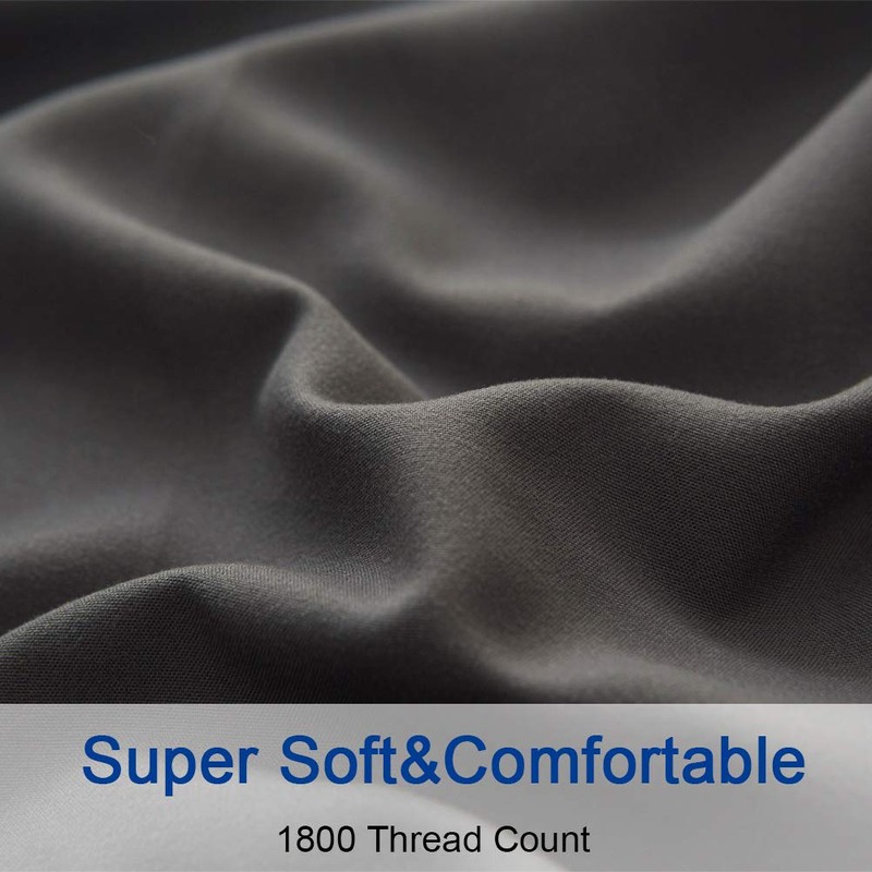 SONORO KATE Bed Sheet Set Super Soft Microfiber 1800 Thread