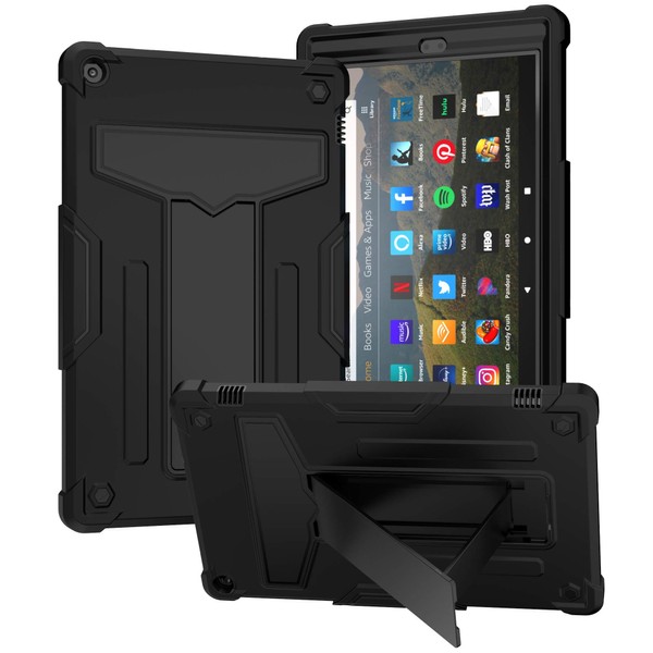 Shockproof Case for Fire HD 10 Tablet (7th/9th Generation, 2017/2019