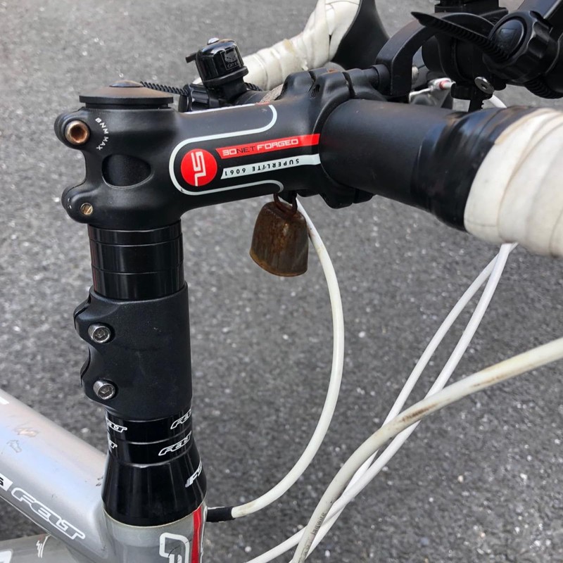 TRIWONDER MTB Elevador de Vástago de Bicicleta Aleación de Aluminio