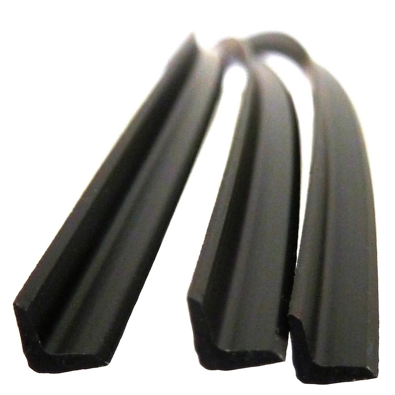 Polypropylene Plastic Welding Rod, Corner Rod, 30 Ft., Black