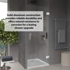 Glass Shower Door Hinges Replacement Fits 1/4 Inch Glass Shower