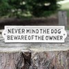 Prodbuy 22cm Cast Iron Never Mind The Dog Beware of