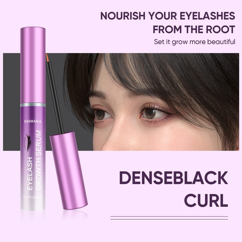 PERMANIA Eyelash Serum, Eyelash Serum, 3 ml, Eyelash Serum Fast