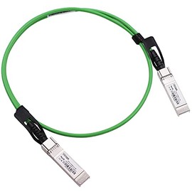 [Green Colored] 1m 10G SFP+ DAC Twinax Cable, 10Gbase-CU SFP+ Copper Cable, Compatible for Cisco SFP-H10GB-CU1M, Ubiquiti, Juniper, Mellanox, Mikrotik, Netgear, Supermicro, Open Source Switches