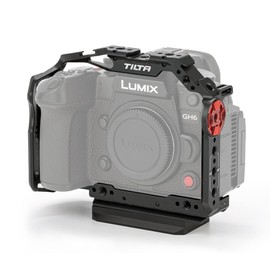 TILTA GH6 Camera Cage TA-T15-FCC-B-2 for Panasonic GH6 Camera Rig (Black)