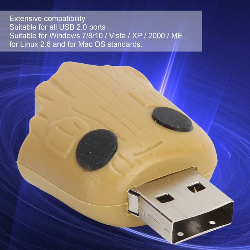 USB 2.0 Flash Drive Memory Stick 3D Cartoon Character Design