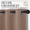 NICETOWN Short Window Treatment Thermal Insulated Solid Grommet Blackout Curtains/Drapes
