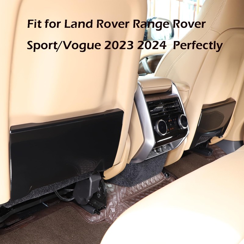 Heutamo Seat Back Kick Protector Cover Compatible with Land Rover