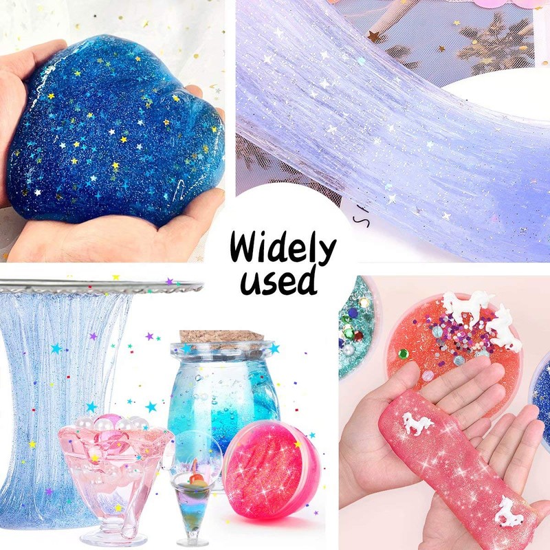Fine Glitter 24 Colors Craft Glitter for Resin Makeup for