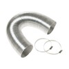 GE Appliances 8-Foot Flexible Metal Dryer Duct, WX08X10086, Genuine OEM