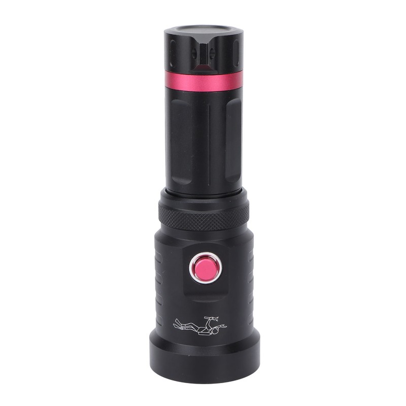 XHP70 5000lm Diving Lights Aluminum Alloy 100m IPX6 Waterproof Underwater