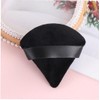 Set of 2 Powder Puff Triangle Velvet Mini Face Makeup