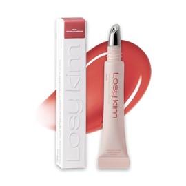 PDRN - Suero labial tintado de alto brillo, brillo natural ultra hidratante, esmalte de color voluminizador no pegajoso con brillo duradero, reparació