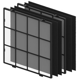 AP-1512HH Washable Pre-filter Set for Coway Airmega AP-1512HH and Airmega 200M Purifier, Includes 2 Washable Pre-filter and 4 Odor Eliminator Carbon Pre Filter