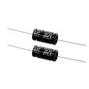 Cermant 2Pcs 100v 10UF Electrolytic Non-Polarized Crossover Capacitor Frequency Divider