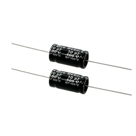 Cermant 2Pcs 100v 10UF Electrolytic Non-Polarized Crossover Capacitor Frequency Divider