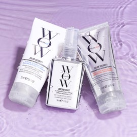 COLOR WOW Dream Smooth Travel Kit – Includes Shampoo, Conditioner and Dream Coat – Get the silky, liquidy, glossy texture of your dreams and defy humidity for days, everywhere you go