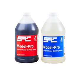 SPRESIN Model-Pro 1 Gal (0.5-Gal Part A + 0.5-Gal Part B) 2-Part Polyurethane Casting Resin Kit, Low-Viscosity and Odorless, Ideal for Casting Models, Prototypes, Figurines, Art and Craft Projects