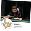 Hohopeti 8sets Pool Cue Extension Rod Connecting Screws Heavy Duty