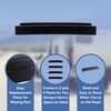 RecPro RV Window Weep Hole Cover Replacement | Black Plastic