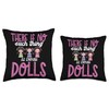Doll Collector Collecting Enthusiast Doll Restoration Love Throw Pillow