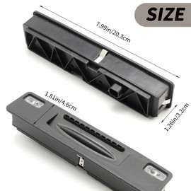 Hoypeyfiy F1EB-19B514-AE Boot Tailgate Handle Trunk Handle Switch, Replacement for Ford Focus 2015-2018, Replaces F1EB19B514AE