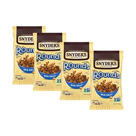 Snyder's of Hanover Mini Pretzel Rounds, Your Choice of Butter Flavored or Sea Salt (Sea Salt)