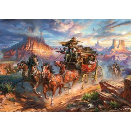 Buffalo Games - Gold - Blend COTA - Wild Wild West - 500 Piece Jigsaw Puzzle for Adults - Challenging Puzzle Perfect for Game Nights