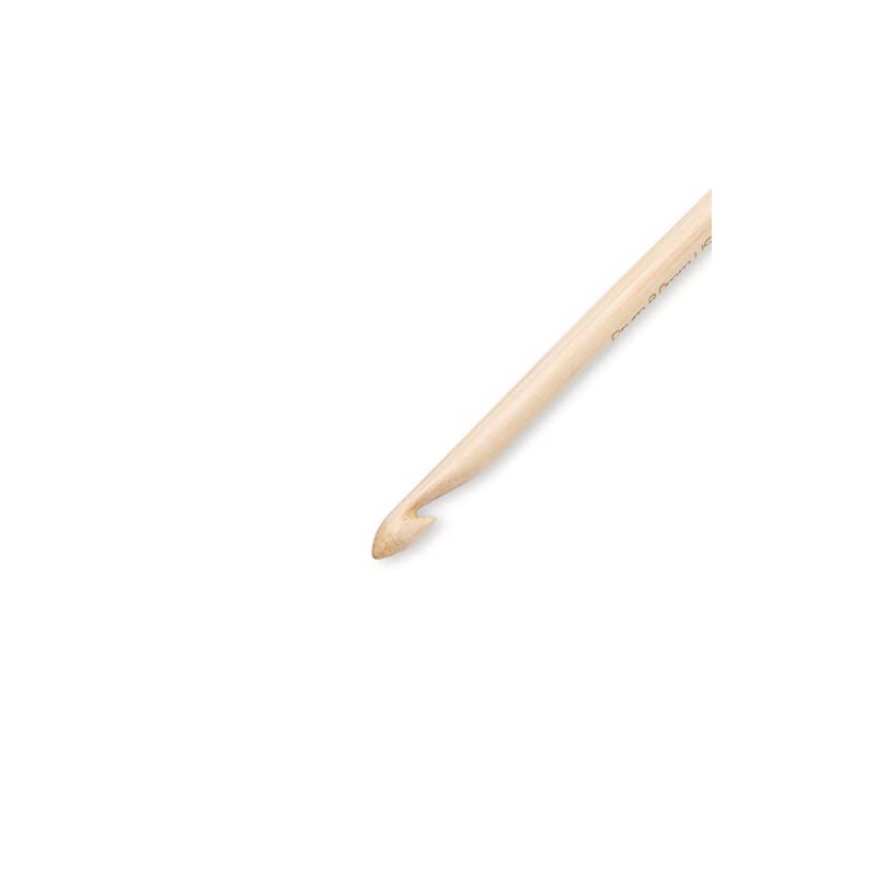 Prym 197615 Wool Crochet Hook Bamboo 15 cm 8.0 mm