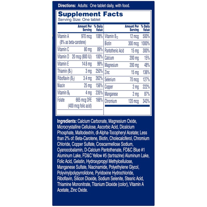 One A Day Men’s Pro Edge Multivitamin, Supplement with Vitamin