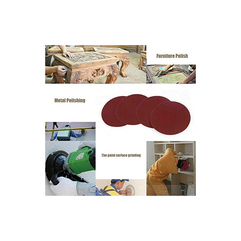 Wet and Dry Sanding Discs, Sandpaper Set, Water Sanding Discs