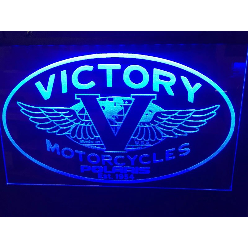 Polaris Led Neon Light Sign Garage Game Room Man Cave