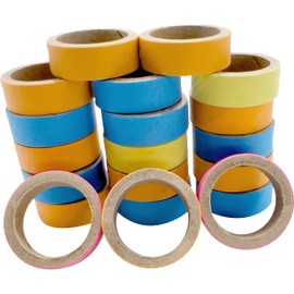 Mandarin Bird Toys by M&M 8007 Pk20 1 Inch Ring Donut - Classic Compressed Cardboard Chewable Bird Foot Toys, Easy for Pets to Grab and Chew, Great for Small Size Birds Cockatiels Budgies