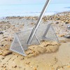 Arejonner Sand Flea Rake Set, 304 Stainless Steel, Detachable 60