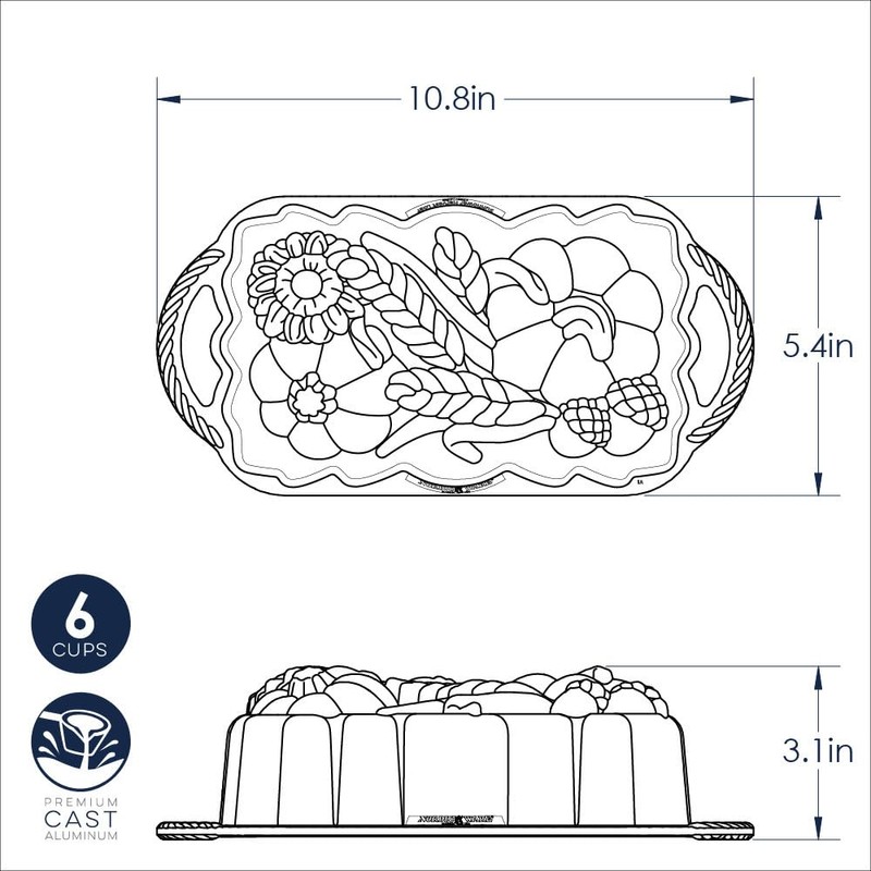 Nordic Ware Sunflower and Pumpkin Loaf
