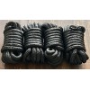 Dock Me Dock Lines 4 Pack Black 1/2 Inch 15FT