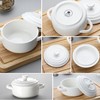 MALACASA Mini Cocotte Set - 14 OZ Small Casserole Dishes