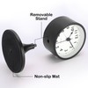 Lafocuse Metal Alarm Clock Black Classic Alarm Clock Silent No