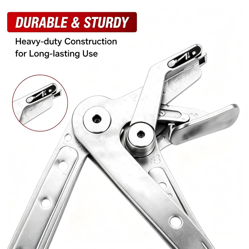 SSimder Car Clip Pliers, Spring-Loaded Push Pin Remover for Door
