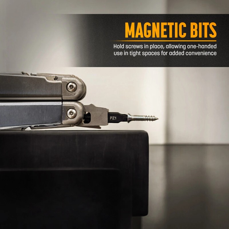 Galvanox 25PC Flat Bit Set for Leatherman – Double-Ended w/