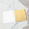 TEHAUX 200pcs Gold Foil Sheets for Crafts and Art Projects