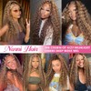NARNI Honey Blonde Deep Wave Lace Front Wig Human Hair